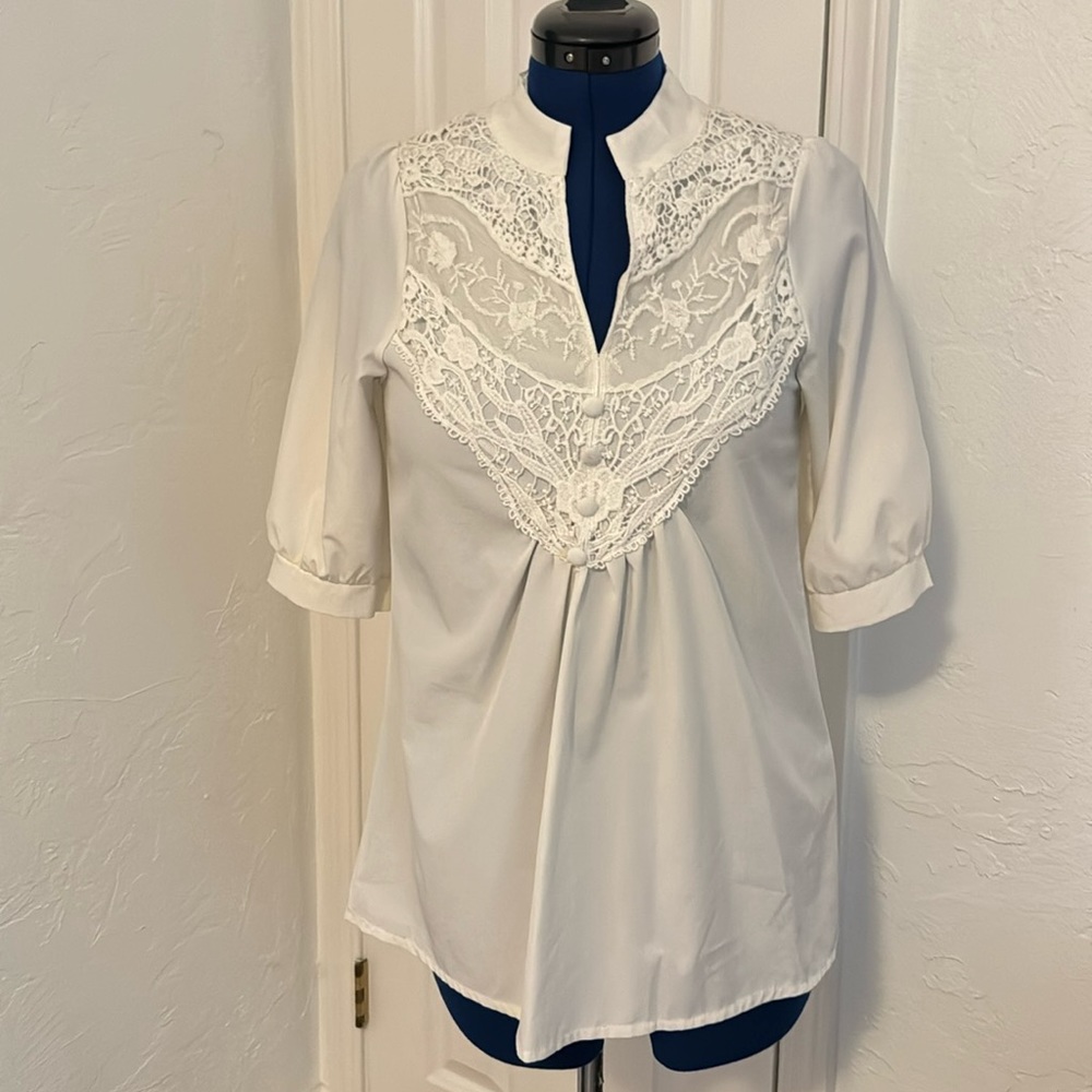 Vintage lace blouse